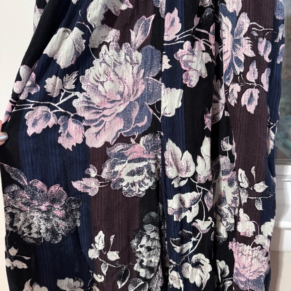 FREE PEOPLE Melrose Jumpsuit Midnight Garden Combo - Picture 9 of 10